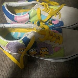 Vans size 4 Men Simpson shoes , lightly used
